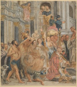 São Paulo em Listra de Jacob Jordaens