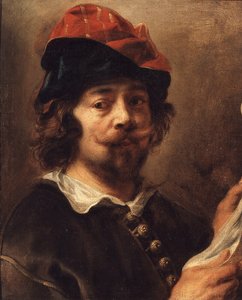 Auto-retrato, c. 1640. de Jacob Jordaens
