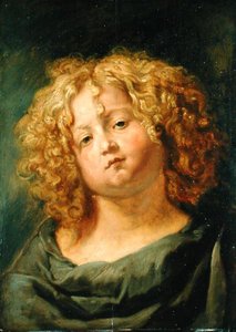 A garota de cabelos crespos de Jacob Jordaens
