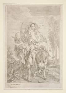 A fuga para o Egito de Jacob Jordaens