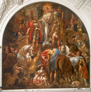 Paz entre Romanos e Batavos de Jacob Jordaens the elder