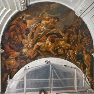 Sansão derrotou os filisteus de Jacob Jordaens the elder
