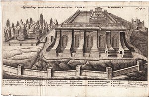 Do templo de Jerusalém Templo de Salomão de Jacob Judah Aryeh Leon