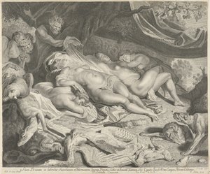 O resto de Diana e das suas ninfas após a caça
