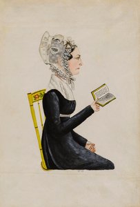 Retrato de Elizabeth Sweitzer Musser, ca. 1826.