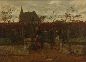 Um campo de branqueamento de Jacob Maris