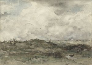 Paisagem dunar de Jacob Maris