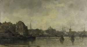 Cityscape de Jacob Maris