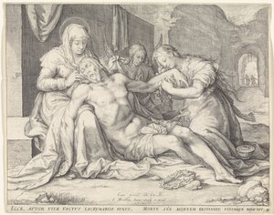 Tremor de Cristo de Jacob Matham