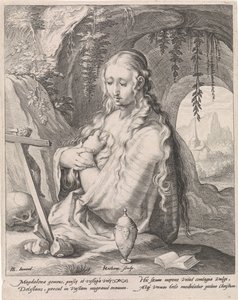 Maria Madalena para Boetawardi de Jacob Matham