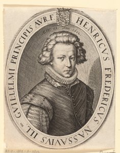 Frederico Henrique, Príncipe de Orange em 1602 de Jacob Matham