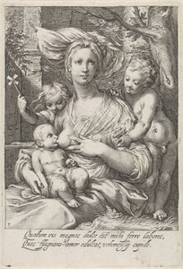 Amor (Caritas) de Jacob Matham
