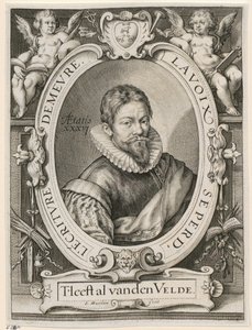 Retrato de Jan van de Velde, o Velho de Jacob Matham
