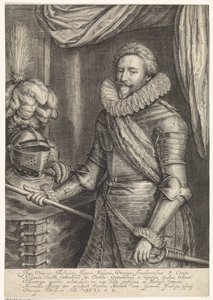 Retrato de Frederico Henrique, príncipe de Orange-Nassau de Jacob Matham