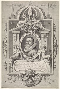 Retrato de Hendrick Goltzius de Jacob Matham