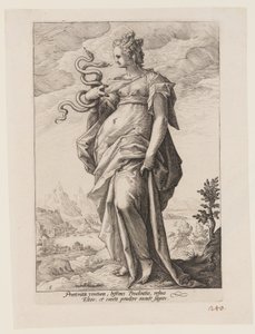 Prudência, de As Virtudes de Jacob Matham