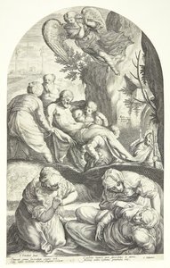 O Sepultamento de Cristo de Jacob Matham