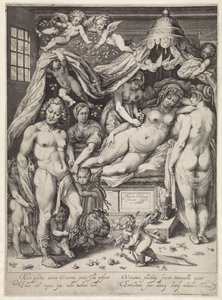 Vénus e Marte de Jacob Matham