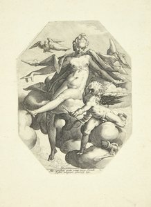 Vênus e Cupido de Jacob Matham