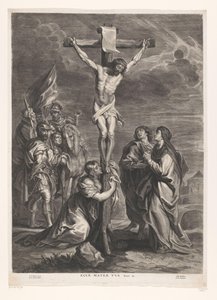 Cristo na cruz
Ecce mater tua (título sobre o objecto) de Jacob Neefs