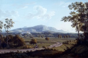 Vista de Persano, de Jacob Philipp Hackert (1737-1807)
