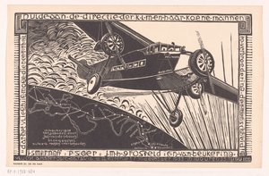 Voo do Pelicano de Amesterdão para Batávia em 1933 de Jacob Pieter van den Bosch