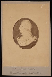 Retrato de Henry Louis Dickinson 1771-1820, 1805 fotografado na década de 1880. de Jacob Spornberg