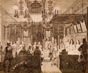 A Grande Festa das Propriedades da Holanda feita ao Rei e à Família Real, 1660