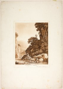 Entrada para a passagem estreita de Jacob Wilhelm Mechau