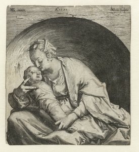 Madonna com Cristo Criança adormecida