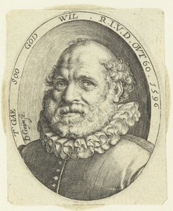 Retrato Rutgaert Jansz. aos 60 anos de idade de Jacob de Gheyn (II)