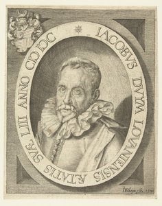 Retrato de Jacobus Duym com 53 anos de Jacob de Gheyn (II)