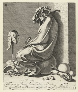 Março adormecido de Jacob de Gheyn (III)