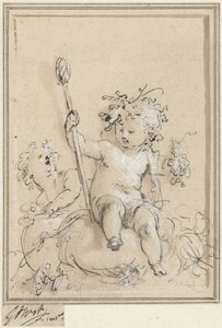 Alegoria da viticultura de Jacob de Wit