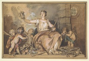 Alegoria da Guerra e da Paz de Jacob de Wit