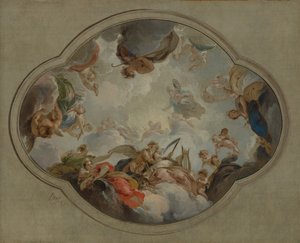 Alegoria das Artes, 1742.