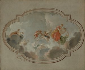 Flora e Zéfiro, 1743. de Jacob de Wit