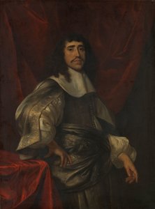 Retrato de um Homem, pensado para ser Christoffel van Gangelt, Segundo Marido de Lucretia Boudaen de Jacob van Loo (attributed to)