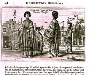Chinese Women, a General Description from an account of a Dutch Embassy to China