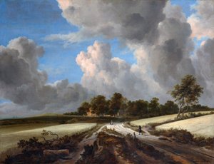 campos de trigo de Jacob van Ruisdael