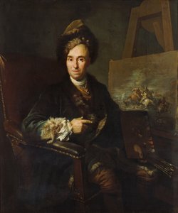 O pintor de batalha Ignace-Jacques Parrocel