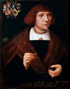 Retrato masculino com anéis