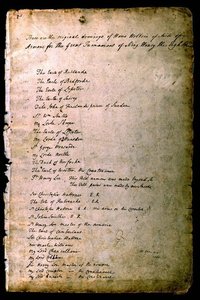 Índice de Armaduras de um Álbum de Armeiros Elisabetano, c.1589