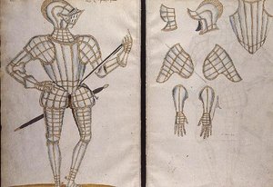 Terno de armadura para Sir Christopher Hatton, 1589 de Jacobe Halder