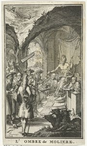 Molière perante os juízes de Plutão L