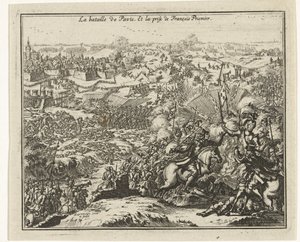 Batalha de Pavia Prisão de Francisco I, rei da França A batalha de Pavie. Et la Prize de François Priemier (título do objeto)