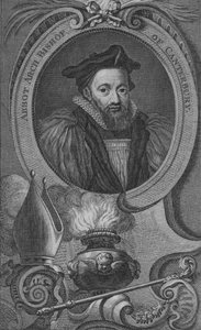 Abade Arch Bishop de Canterbury, 1743-52 de Jacobus Houbraken