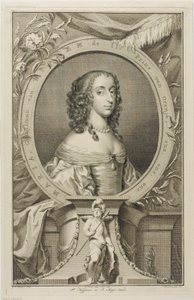 Maria, esposa de Guilherme II de Orange de Jacobus Houbraken