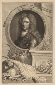Retrato de um cavalheiro de Jacobus Houbraken
