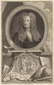 Sir Isaac Newton, físico inglês, matemático e astrônomo
